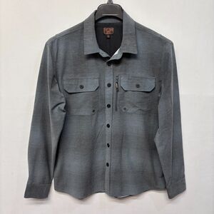 Dark Seas Men Long Sleeve Button Shirt Top Size Large Plaid C053 -4